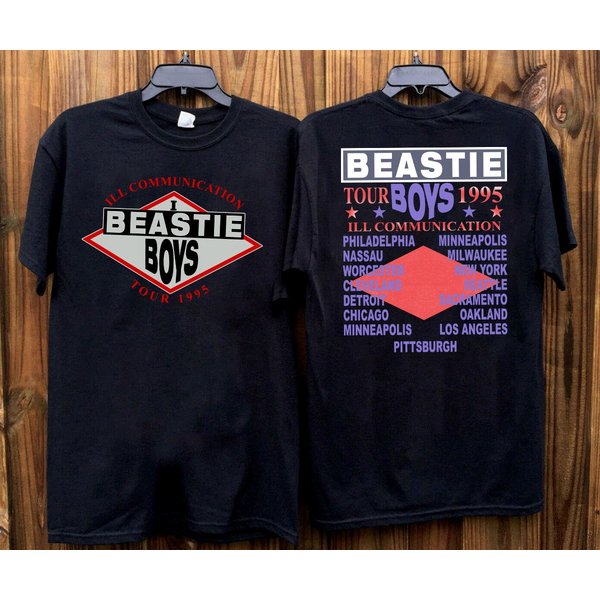 1995 Beastie Boys Ill Communication Tour T-Shirt, Beastie Boys Tour 1995 Shirt-image