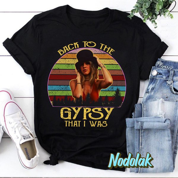 Nicks Back To Gypsy That I Was Vintage T-Shirt, Steve Nicks Shirt-image