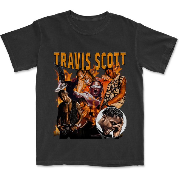 Travis Scott Tee / Travis Scott Vintage Tshirt-image