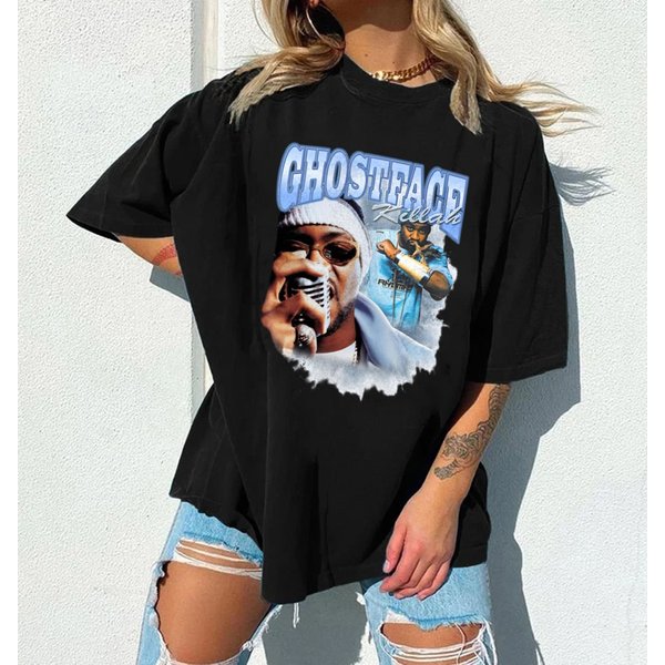 Ghostface Killah Rapper Vintage Graphic Tshirt - Ghostface Killah Vintage Graphic-image