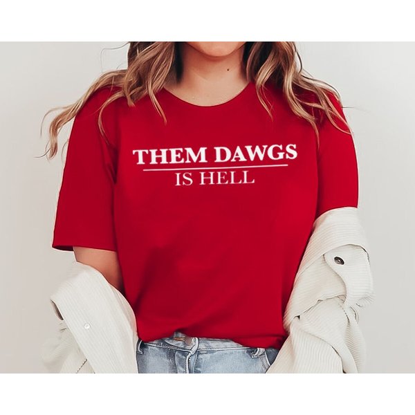 Them Dawgs Is Hell Champions Back To Back 2021 2022 Championship Unisex T-Shirt-image