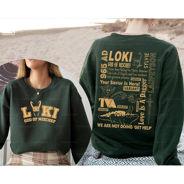 Loki God Of Mischief Sweatshirt-image