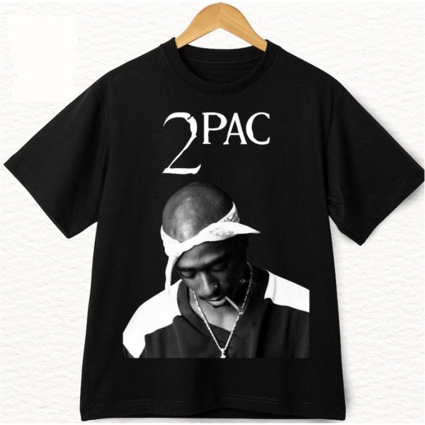 Tupac Shakur T-Shirt, Rapper Shirt-image