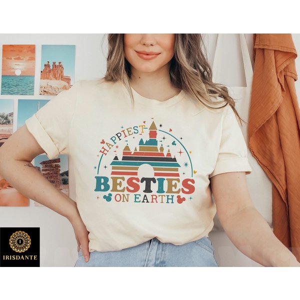 Happiest Besties On Earth Shirt-image