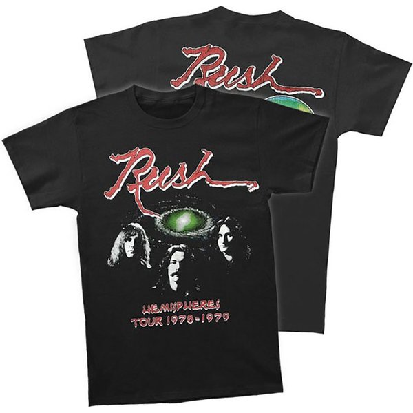 Rush Hemispheres Tour 1978 T-Shirt-image