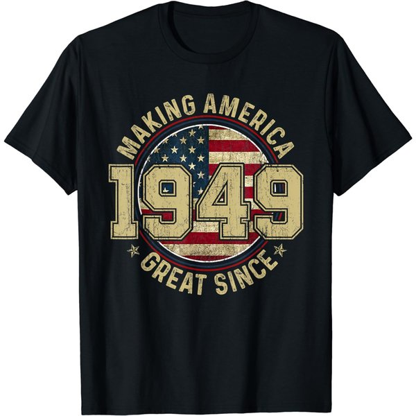 Making America Great Since 1949 Vintage Gifts 74Th Birthday T-Shirt-image