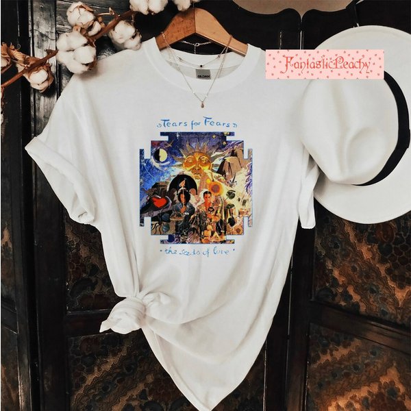 Tears For Fears The Seeds Of Love Tour 1990 T-Shirt-image