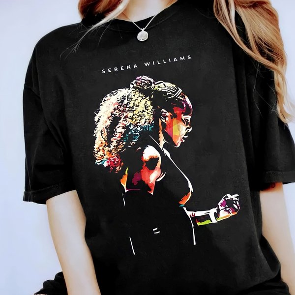 Serena Williams Goat Shirt, Serena Fan Shirt-image