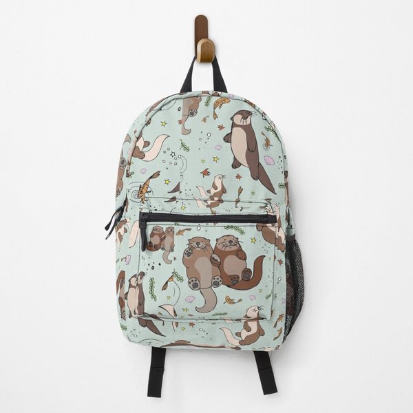 Sea Otters Backpack-image