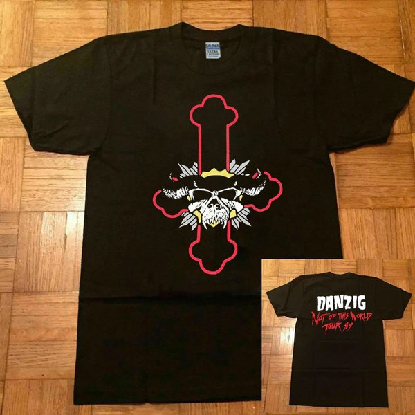 Danzig T-Shirt, Danzig Not Of This World Tour 1989 T-Shirt-image