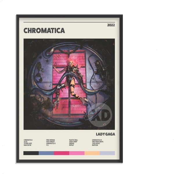 Gaga The Chromatica Ball Tour 2022 Poster, Lady The Chromatica Ball Tour 2022 Poster-image