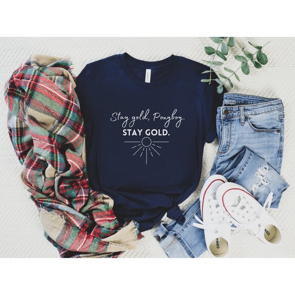Stay Gold Ponyboy T-Shirt-image