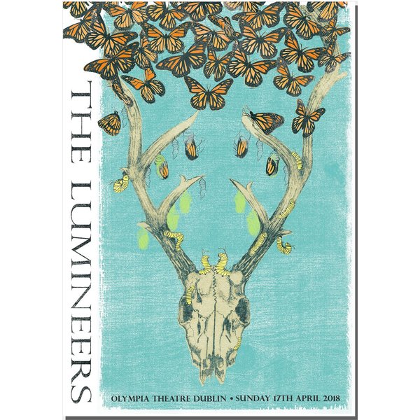 The Lumineers Gig Poster,The Lumineers Lovers Poster-image