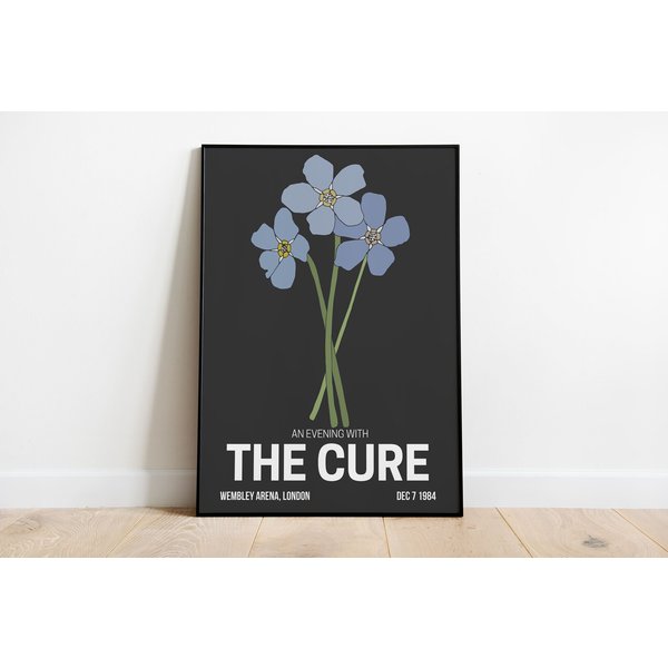 The Cure - Music Gig Poster
