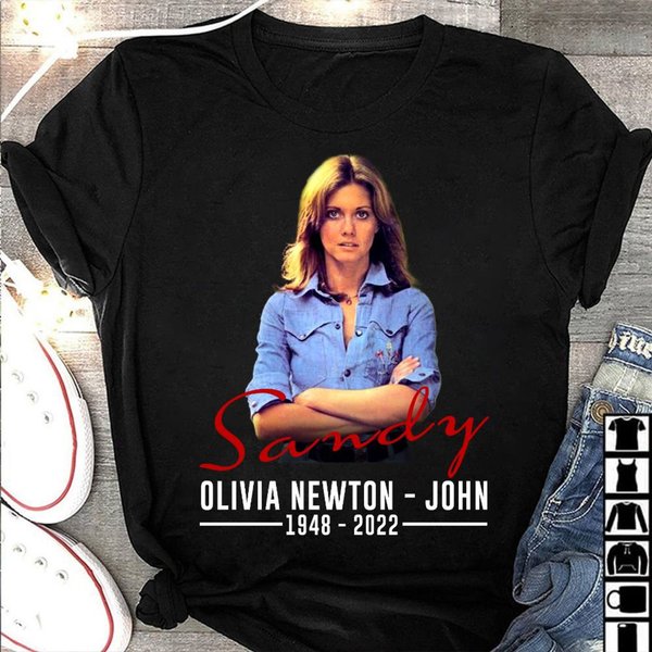 Rip Olivia Newton-John Tribute Shirt-image