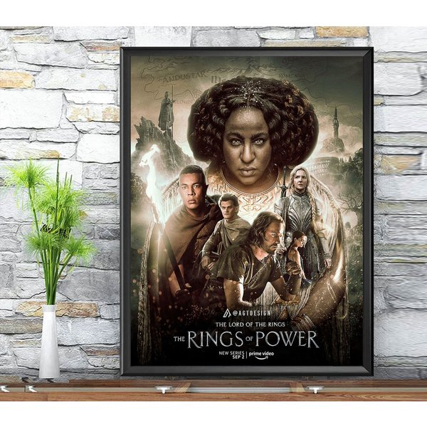 The Rings Of Power Character Posters Are A Guessing Game, The Rings Of Power Poster-image