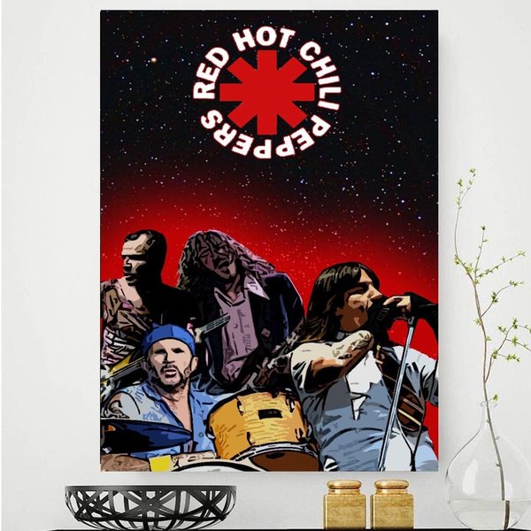 Red Hot Chili Peppers Unlimited Love World Tour 2022 Poster-image