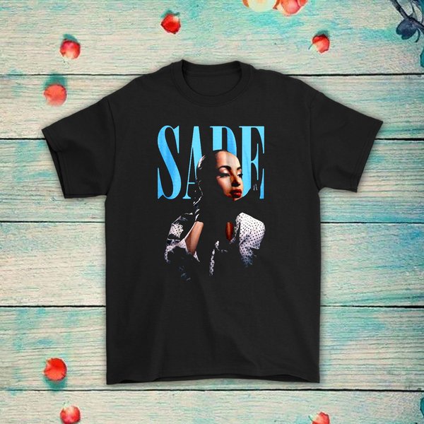 Vintage Sade Diamond Singer Tour Concert T-Shirt-image