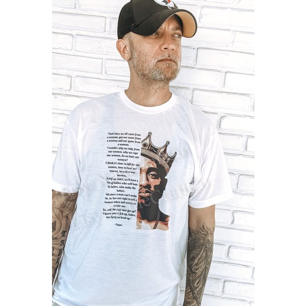 Tupac-Keep Ya Head Up Shirt-image