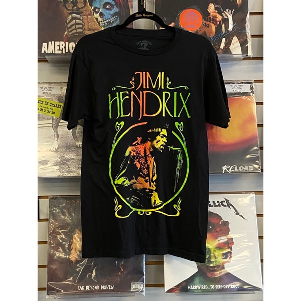 Jimi Hendrix Multicolor Print Tee-image