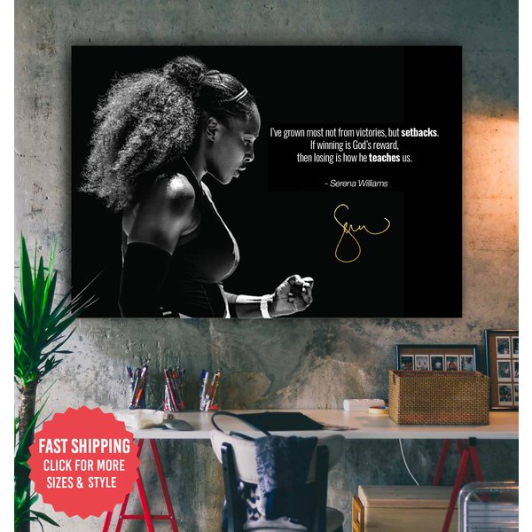 Serena Williams Quotes Poster, Serena Williams Retirement 2022 Poster-image