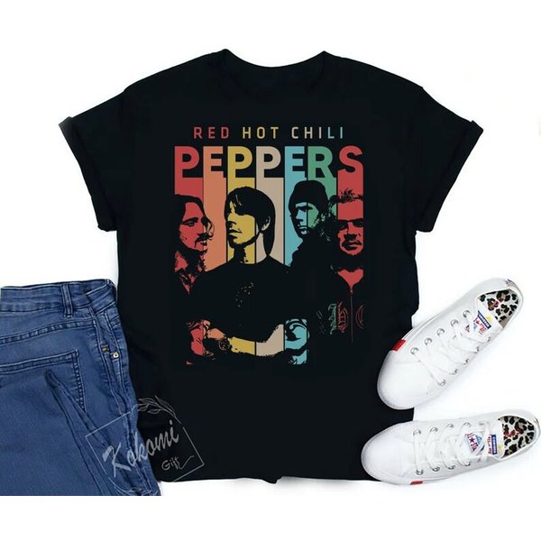 Rhcp Vintage Red Hot Chili Peppers T-Shirt-image