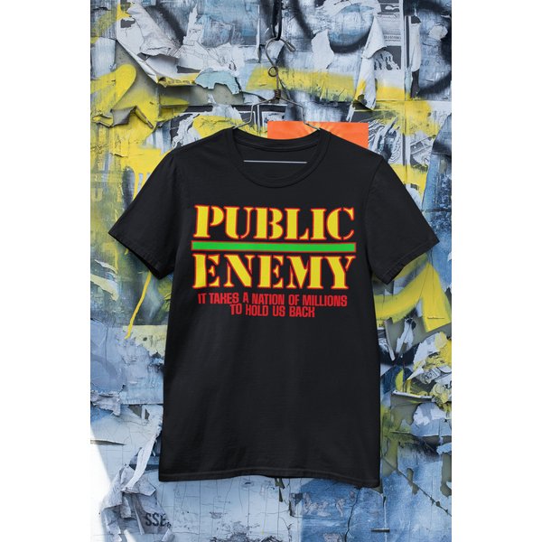 Public Enemy It Takes A Nation Of Millions To Hold T-Shirt-image