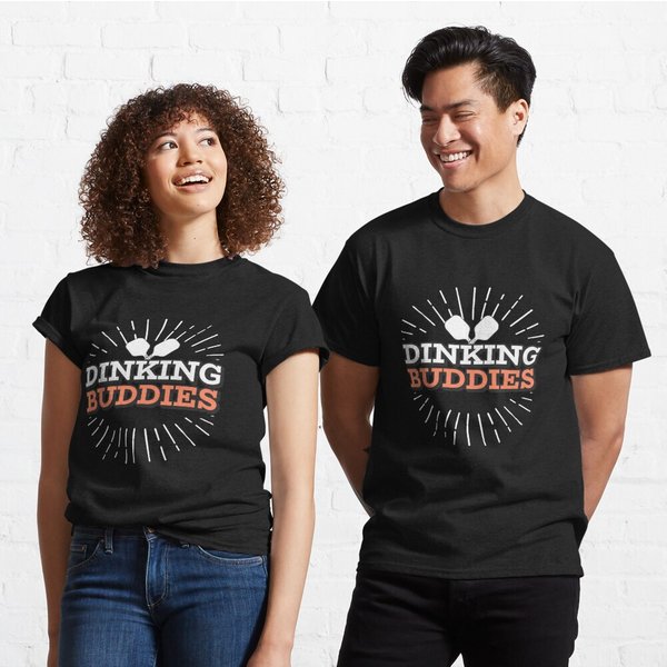 Dinking Buddies Pickleball Tees T-Shirt-image