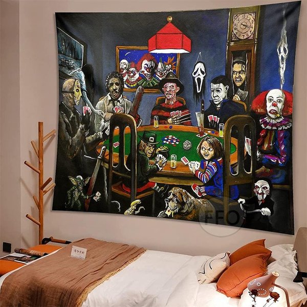 The Horror Scary Movie Tapestry-image