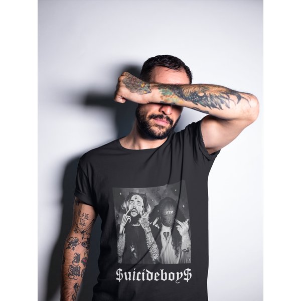 Vintage 90S Suicideboys Shirt, Suicideboys Rapper-image