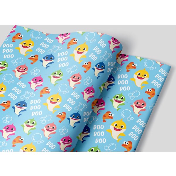 Baby Shark Wrapping Paper