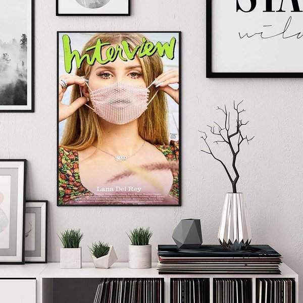 Lana Del Rey Covers Interview Magazine Poster