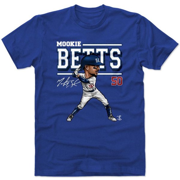 Mookie Betts Men's Cotton T-Shirt-image