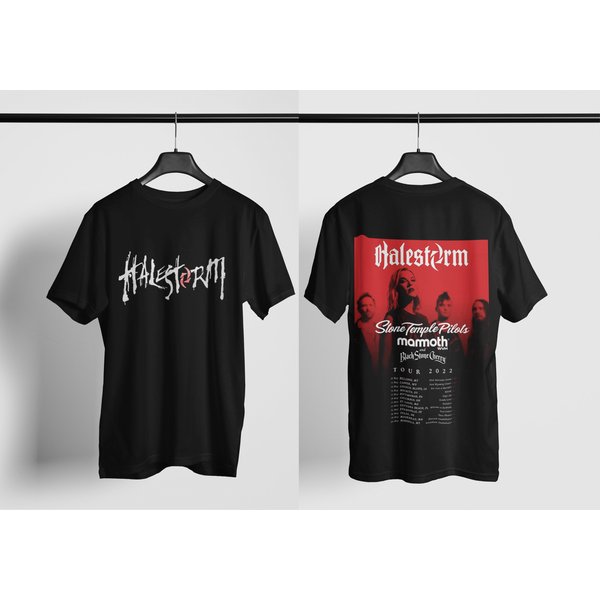 Halestorm And The Pretty Reckless 2022 Tour T-Shirt-image