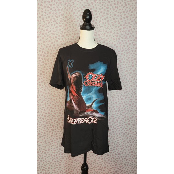 Ozzy Osbourne Blizzard Of Ozz Vintage Style Concert Tee-image