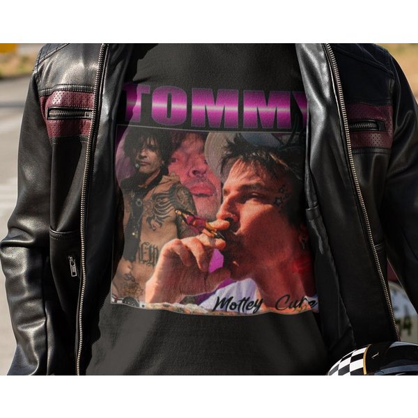Tommy Lee Shirt, Tommy Lee Hip Hop Rapper Inspired Vintage T-Shirt-image