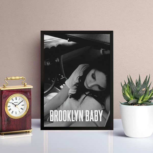 Lana Del Rey Music Singer Brooklyn Baby Poster-image