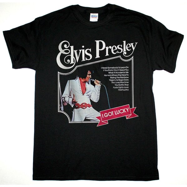 Elvis Presley I Got Lucky Vintage Unisex T-Shirt-image