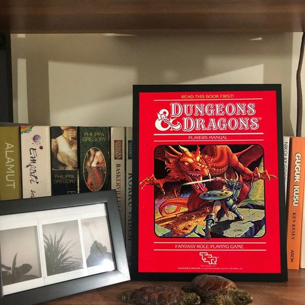 Dungeons & Dragons 1974 Board Game Poster-image