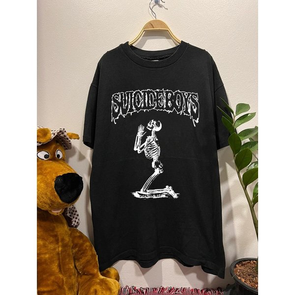 Vintage 90S Suicideboys Skeleton T- Shirt-image