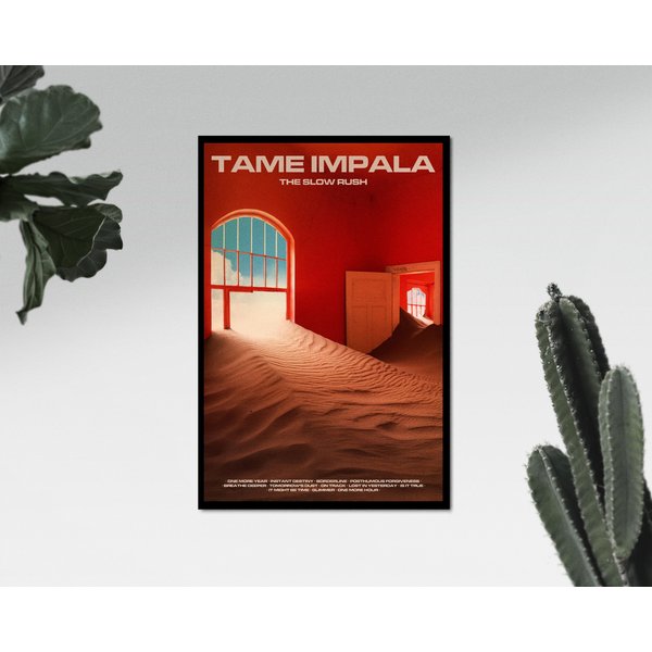 Tame Impala - The Slow Rush Album Cover Poster-image