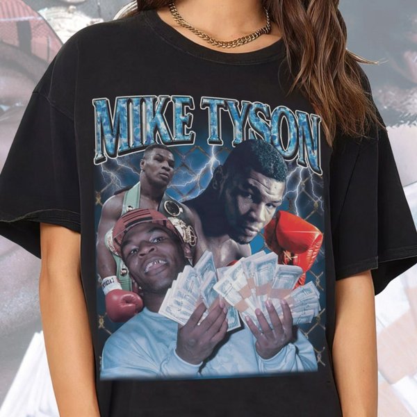 Mike Tyson Shirt Vintage 90S Style Shirt Unisex T Shirt-image