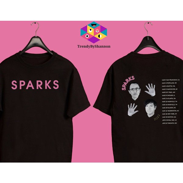 Sparks 2022 North American Tour T-Shirt Collection-image