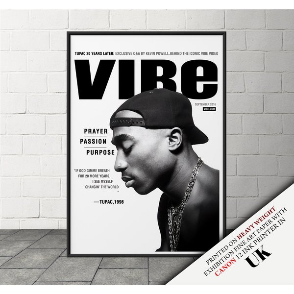 Tupac Shakur 2Pac Print, Poster, Hip-Hop/Rap Poster-image