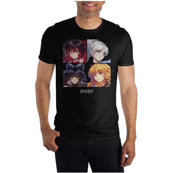 Rwby Characters Anime Adult T Shirt-image