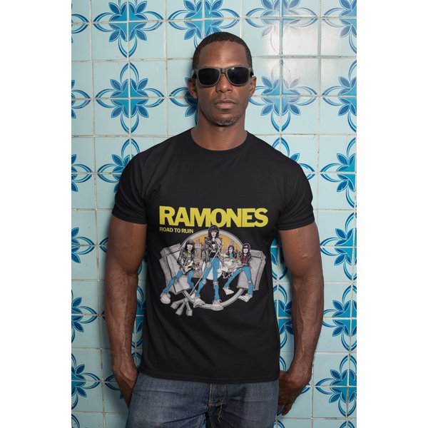 Ramones Road To Ruin Shirt, Rock Band Tee-image