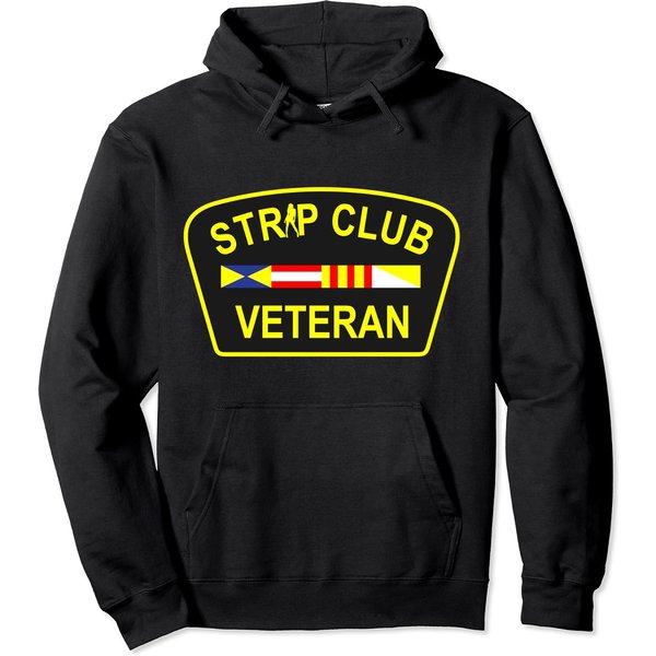 Strip Club Veteran Funny Veteran Hoodie