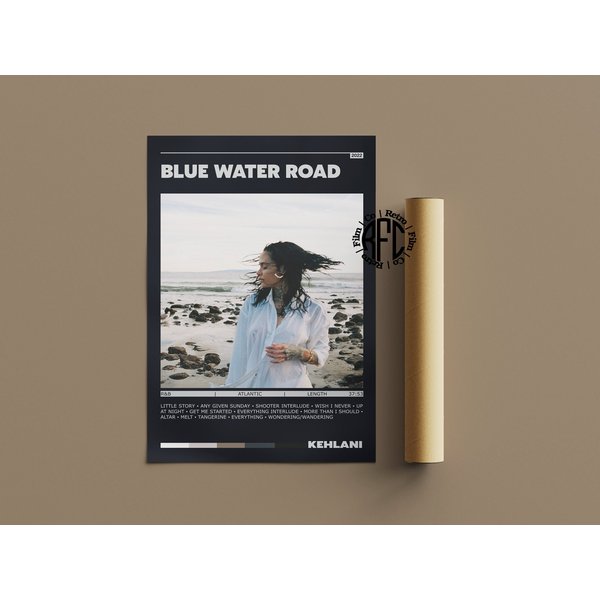 Kehlani Blue Water Road Poster-image
