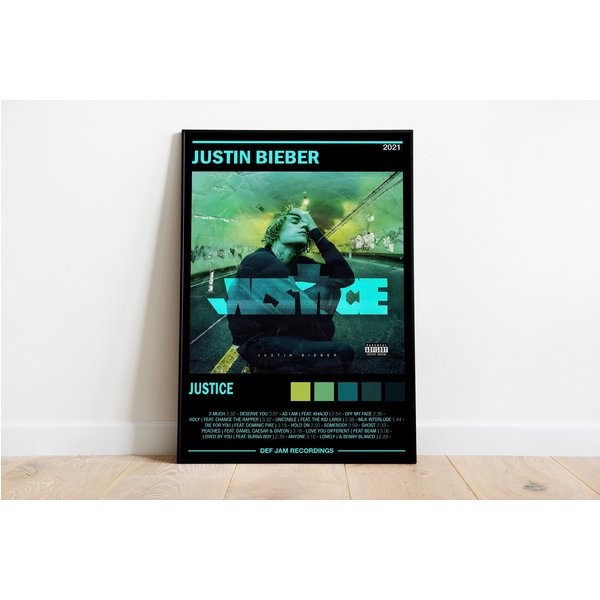 Justin Bieber - Justice - Album Poster |-image