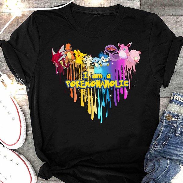 Pokemon Eevee Evolution Shirt, Eeveelution Pokemon T-Shirt-image